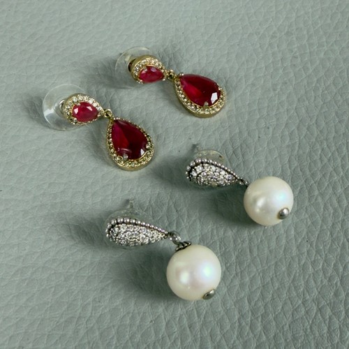 Lotto orecchini donna perle - donna,