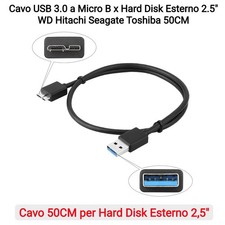 Cavo USB 3.0 a Micro B x Hard