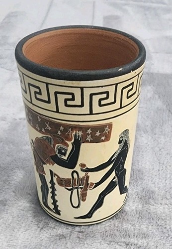 Tazza vintage greca terracotta