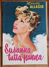 SUSANNA TUTTA PANNA MARISA ALLASIO MANFREDI BROCHURE ORIGINALE 1957