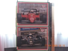Poster Renè Arnoux Ferrari 126,Elio De angelis Lotus  53,5X82