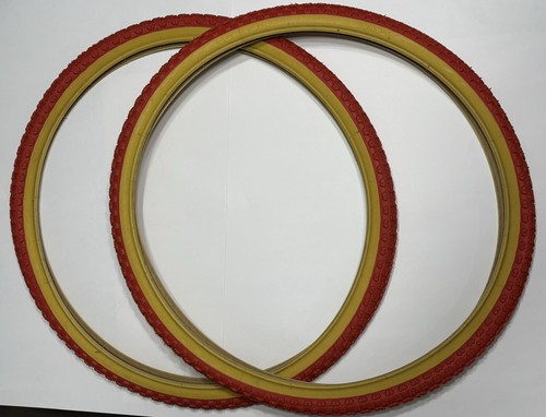 Pneumatico bmx 75 rosso - 26, 1,75