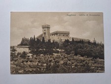Cartolina antica Poggibonsi Castello di Strozzavolpe Siena Brunner & C