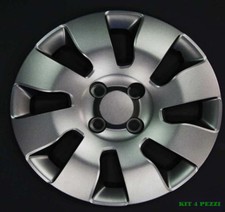 SET 4 COPRICERCHI COPPA RUOTA COPRIRUOTA PER FIAT PANDA 2012- R14 S/LOGO