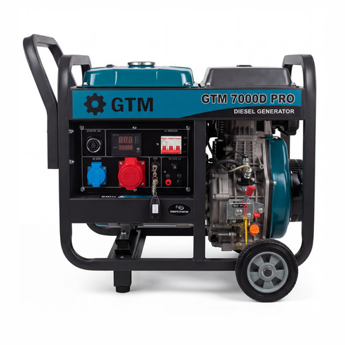 Generatore diesel gtm 7000d - generatore,