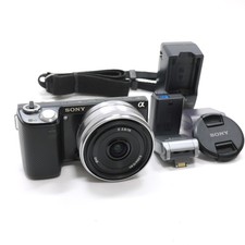 [EXC+3] SONY Alpha NEX-5N fotocamera mirrorless obiettivo 16 mm F2.8 GIAPPONE - COMPLETAMENTE TESTATA