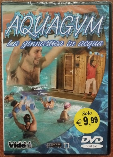 Dvd aquagym ginnastica in - la,