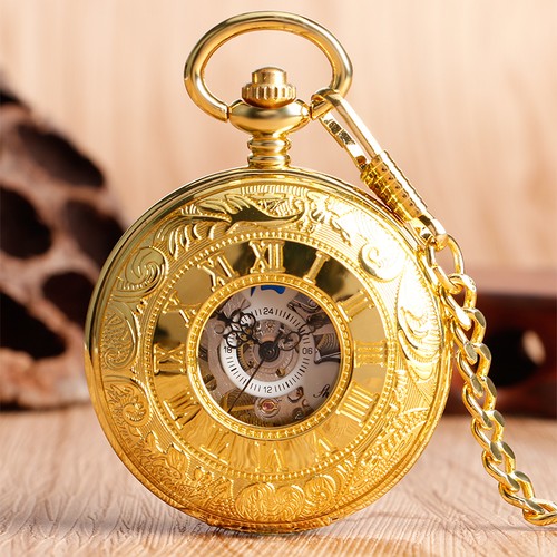Orologio tasca uomo doppio - orologio, da