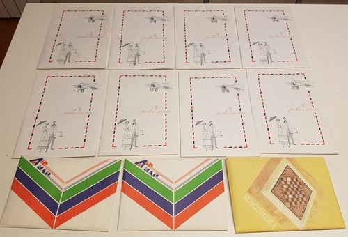 Lotto cartoleria vintage posta - cartoleria,