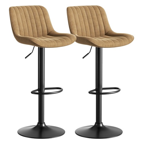 Set sgabelli bar velluto sedie - set,