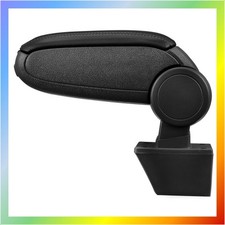 BRACCIOLO PORTAOGGETTI OPEL MERIVA A (2003-2010) RIVESTIMENTO PELLE NERA NUOVO