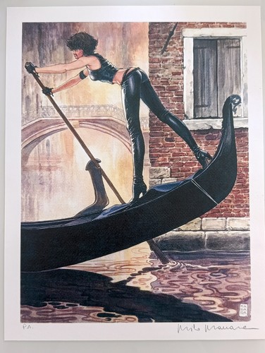 Milo manara litografia firmata - litografia,