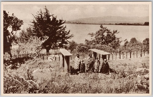 Cartolina litografica lake - litografica,