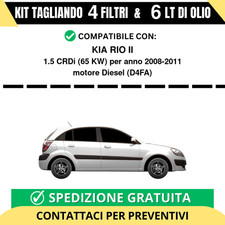 Tagliando per KIA RIO II 1.5