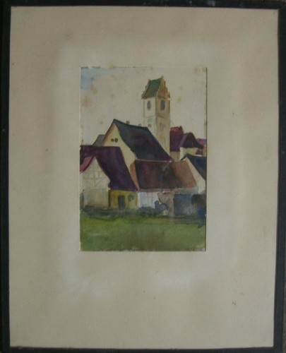 Chiesa villaggio veduta - villaggio,