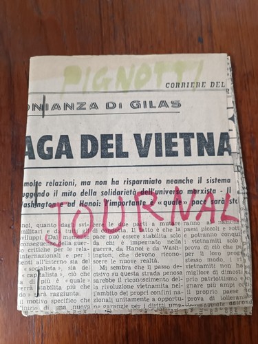 Lamberto pignotti journal - pignotti,