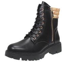 Alviero Martini Anfibi Con Tacco E Cerniera Nero - Taglia 39 [25.1cm] Scarpe