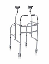 Deambulatore pieghevole con supporto ascellare deambulatore 4 ruote Moretti