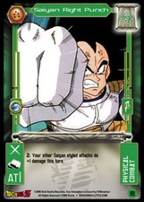 Saiyan Right Punch - Arrival - Dragon Ball Z TCG (Score 2005)