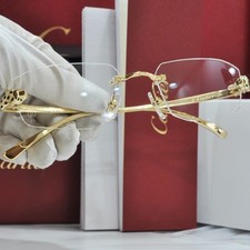 Occhiali da sole Cartier senza