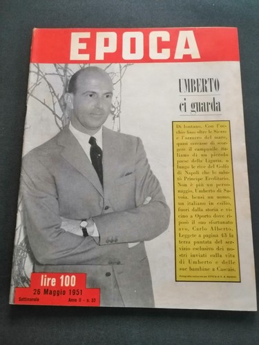 Rivista epoca 33 maggio - nr.,