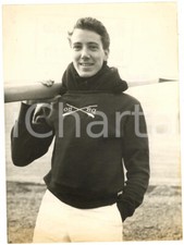 1953 LONDON OXFORD crew - ROWING - The stroke J.S.M. HOWLES *Photo 15x20 cm