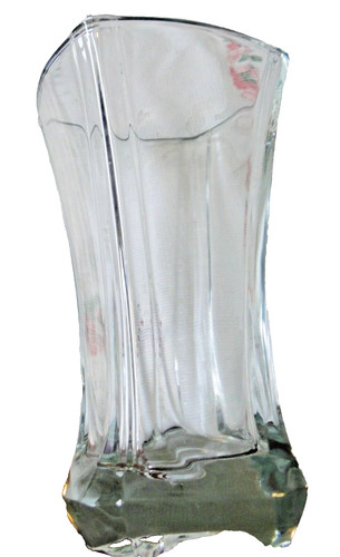 Antico vaso vetro - antico, spesso