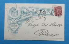 CARTOLINA A LA VILLE DE PARIS