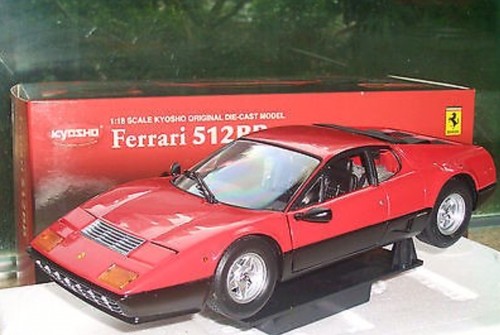 Kyosho ferrari 512bb red - 1:18,