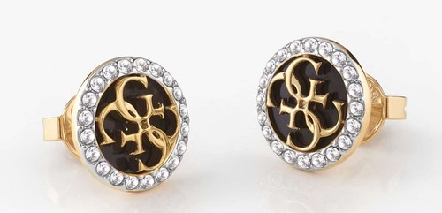 Orecchini con logo guess - guess, in