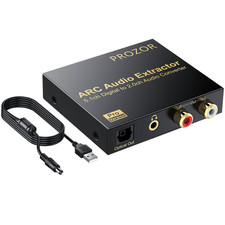 HDMI ARC Audio Extractor 192Khz DAC Convertitore ARC Estrattore Audio Supporta 5