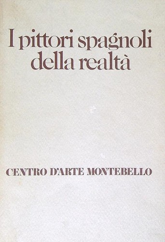 Pittori spagnoli della - i,