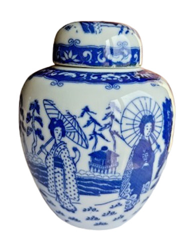 Vaso porcellana giapponese - vaso,