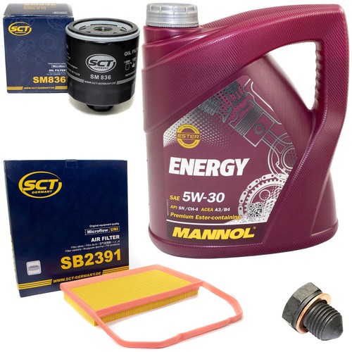 Set filtro olio 5w30 - set, 4