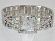 BLUMARINE BM.3080LS/01M OROLOGIO DONNA SWAROVSKI AZZURRO LISTINO 129€ SOTTOCOSTO