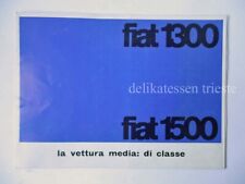 FIAT 1300 AUTO car automobile