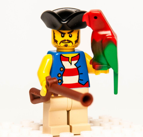 Lego minifigure pirata - lego,