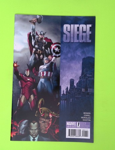 Siege vol 1 fumetto - siege,