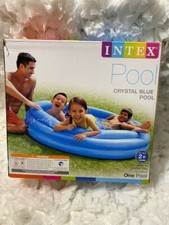 New Intex Crystal Blue Pool