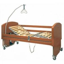 LETTO ELETTRICO IN LEGNO REBECCA SMONTABILE PER ANZIANI E DISABILI - WIMED