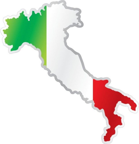 Akacha adesivo drapeau italia - akacha,