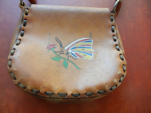 Borsa sella lavorata mano - borsa, da