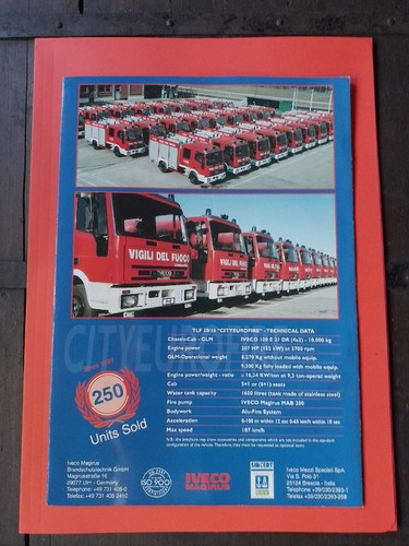 Iveco magirus tlf mezzi - magirus, 20/16