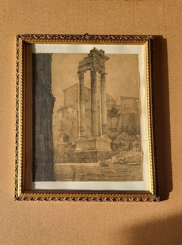 Antica stampa roma - stampa, quadro