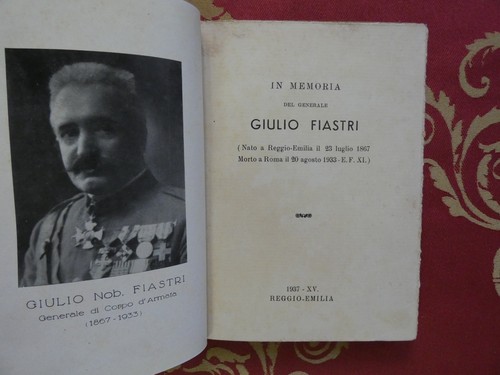 Memoria del generale giulio - in,