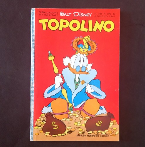Topolino libretto 288 1961 - topolino,