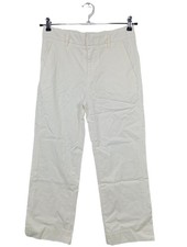 DONDUP Pantalone a 7/8 Donna Pantalone Taglia IT 40 bianco stile casual