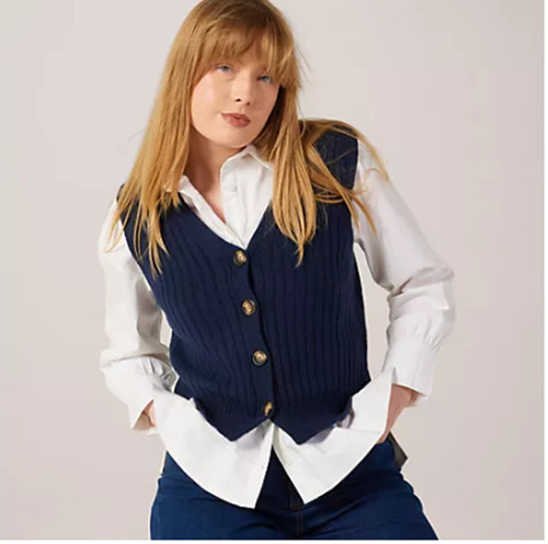 Gilet maglia ben - in,