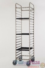 Carrello in acciaio inox