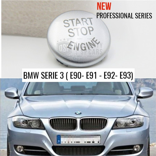 Pulsante start stop - silver, per